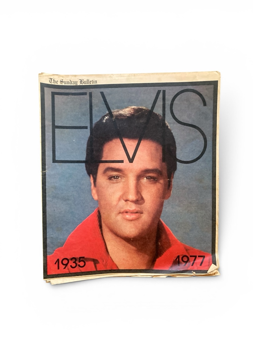 The Sunday Bulletin featuring Elvis